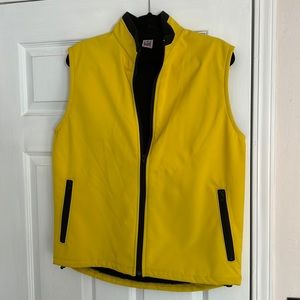 Black crater yellow vest